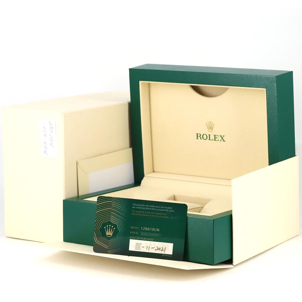 ロレックス サブマリーナーデイト 126610LN SS 自動巻 ランダム番