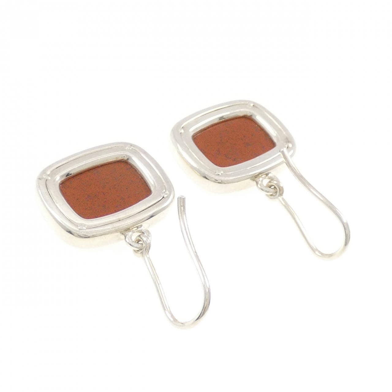 エルメス ジャスパーインタリオ ピアス