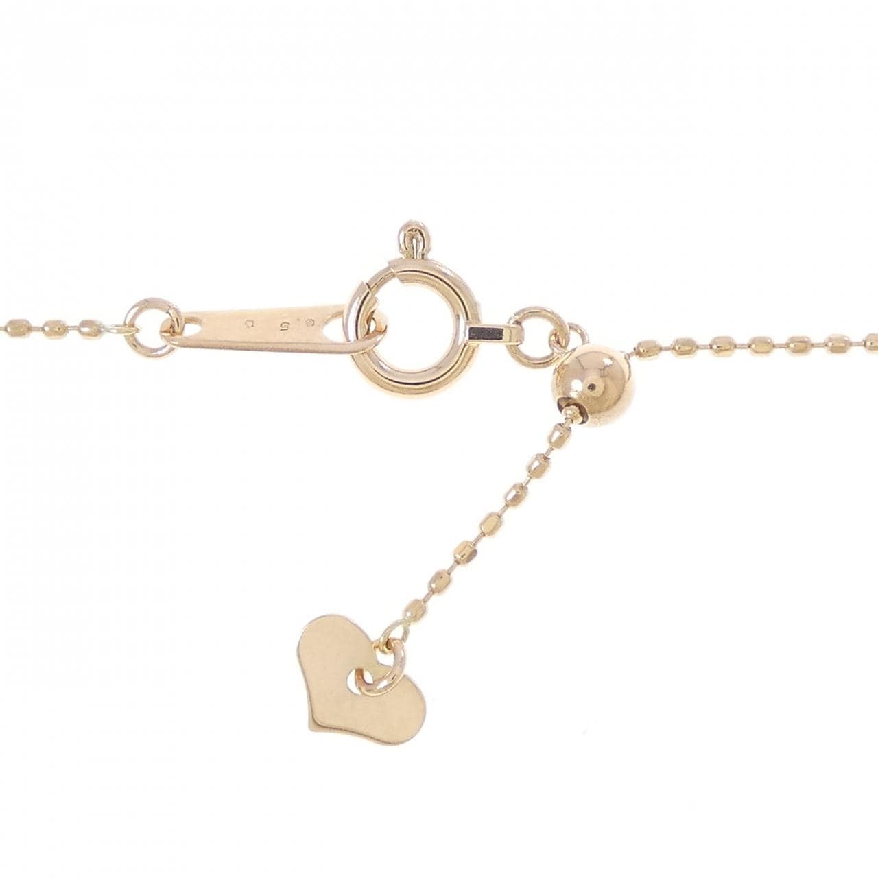 K18PG ダイヤモンド ネックレス 0.50CT