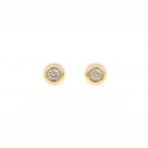 K18YG ダイヤモンド ピアス 0.10CT