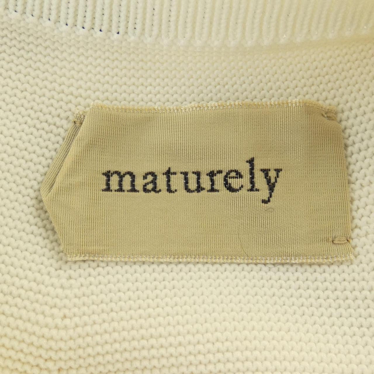 mature maturely knit