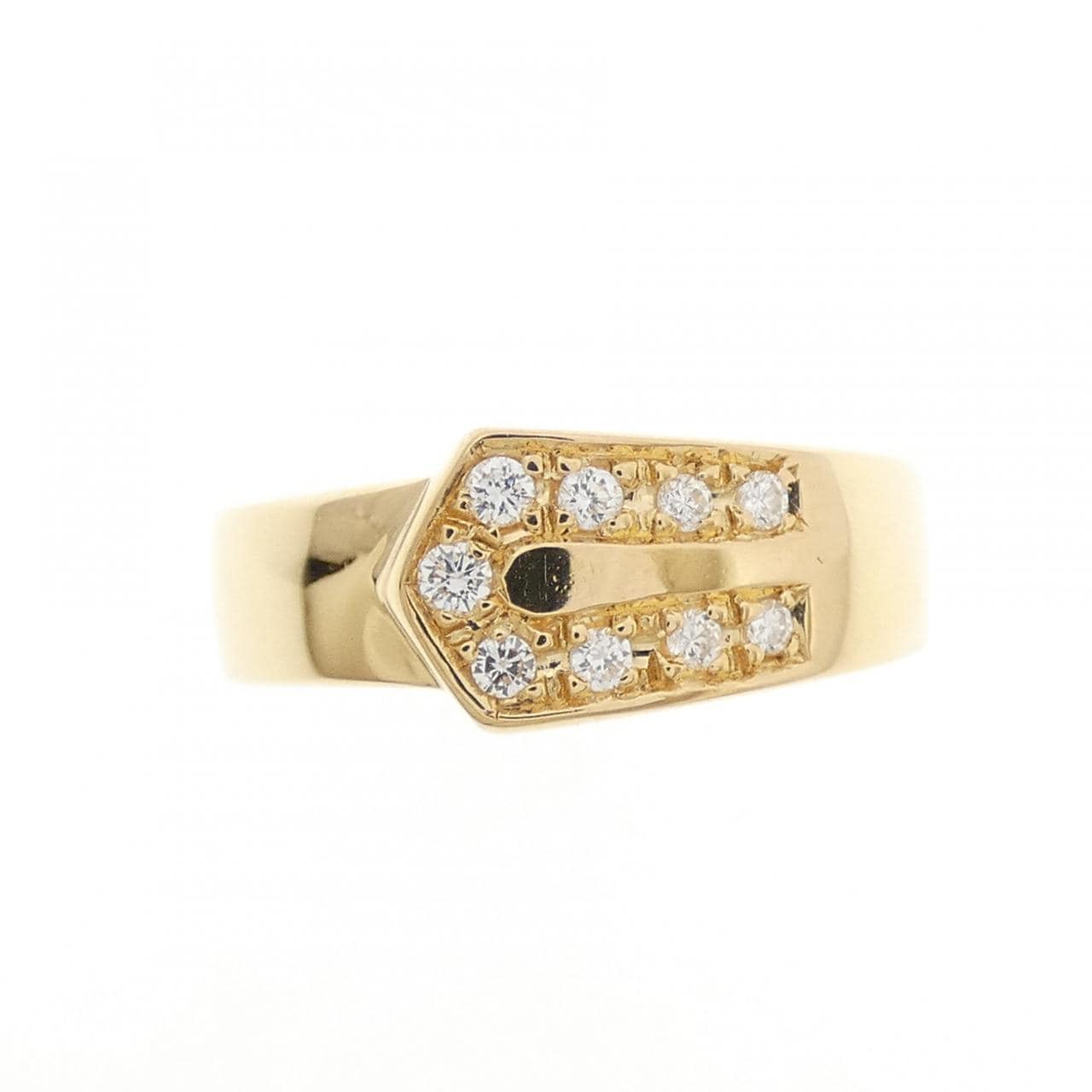 K18YG ダイヤモンド リング 0.11CT