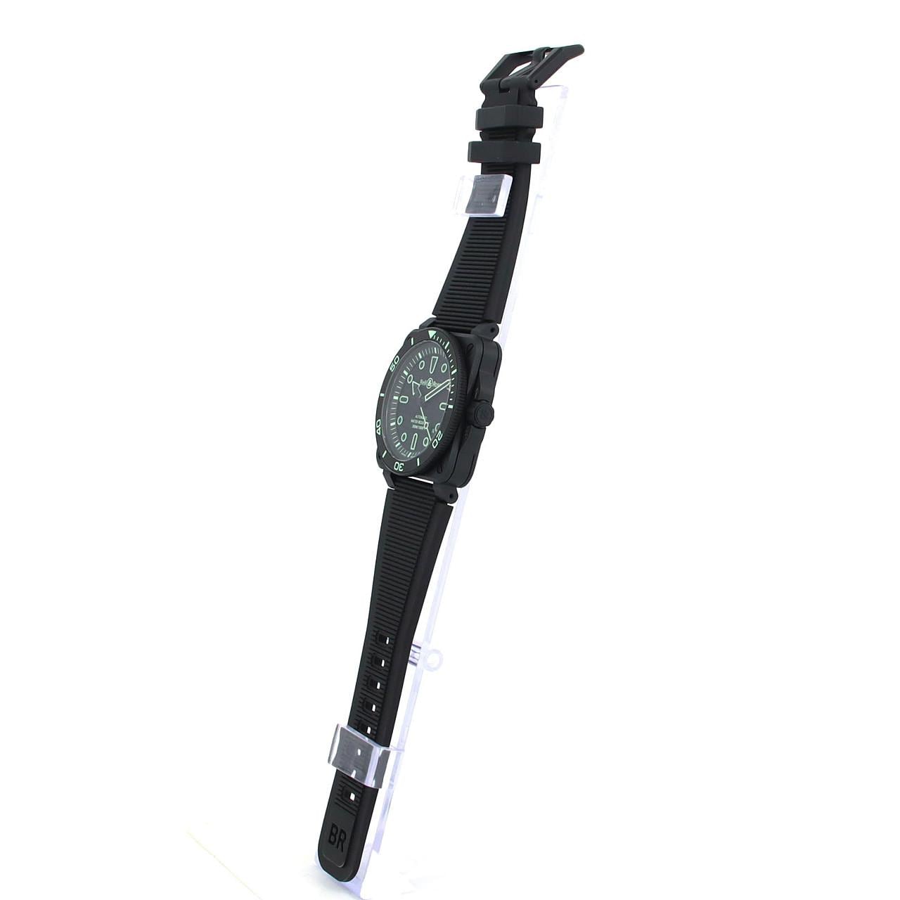 【新品】ベル&ロス BR-03 DIVER LUM OUTLINE BR03A-D-OL-CE/SRB セラミック 自動巻