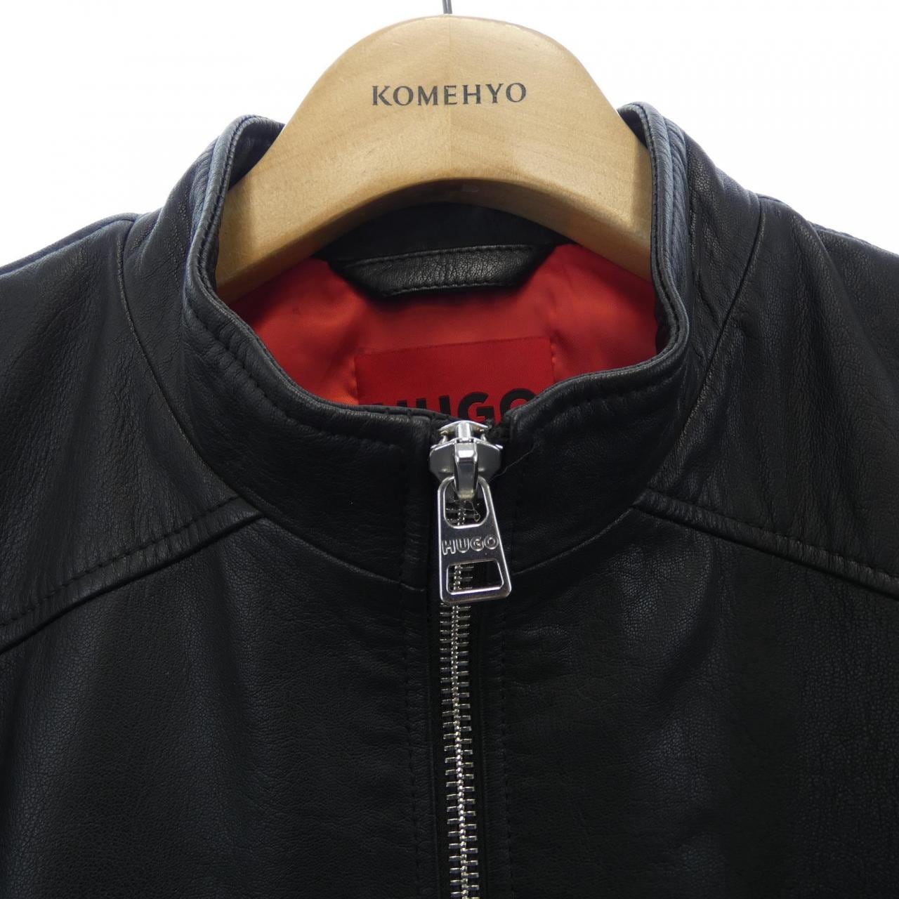 ヒューゴボス HUGO BOSS 50513322 レザージャケット
