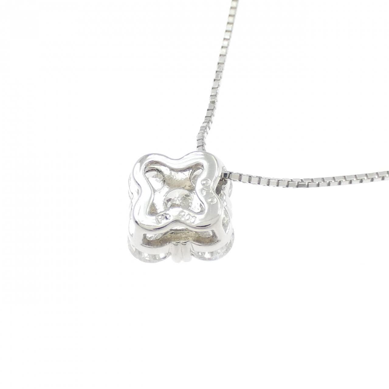 PT900/K18WG ダイヤモンド ネックレス 0.70CT