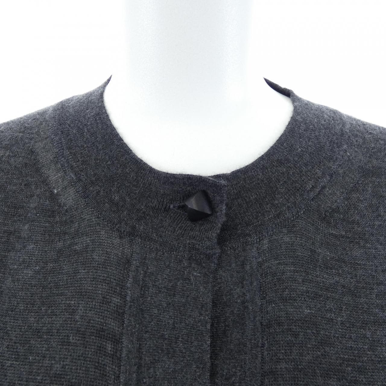 エルメス HERMES メドール ウッドボタン 5H2736DP カーディガン