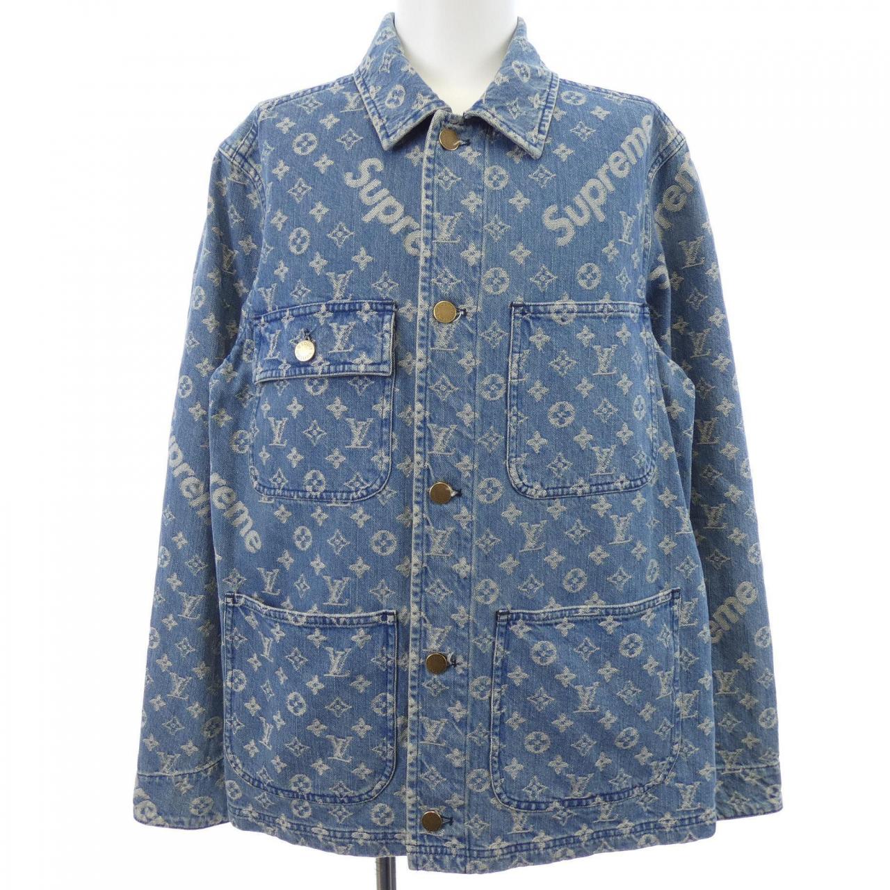 ルイヴィトン LOUIS VUITTON HDK91WALL デニムジャケット
