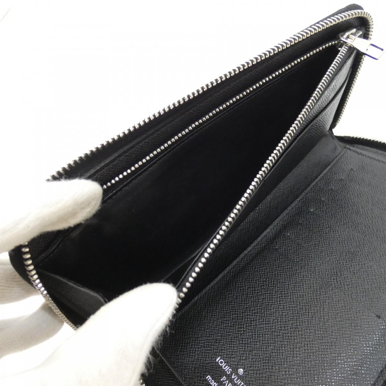 ルイヴィトン ダミエ グラフィット ジッピー ウォレット ヴェルティカル N63095 財布