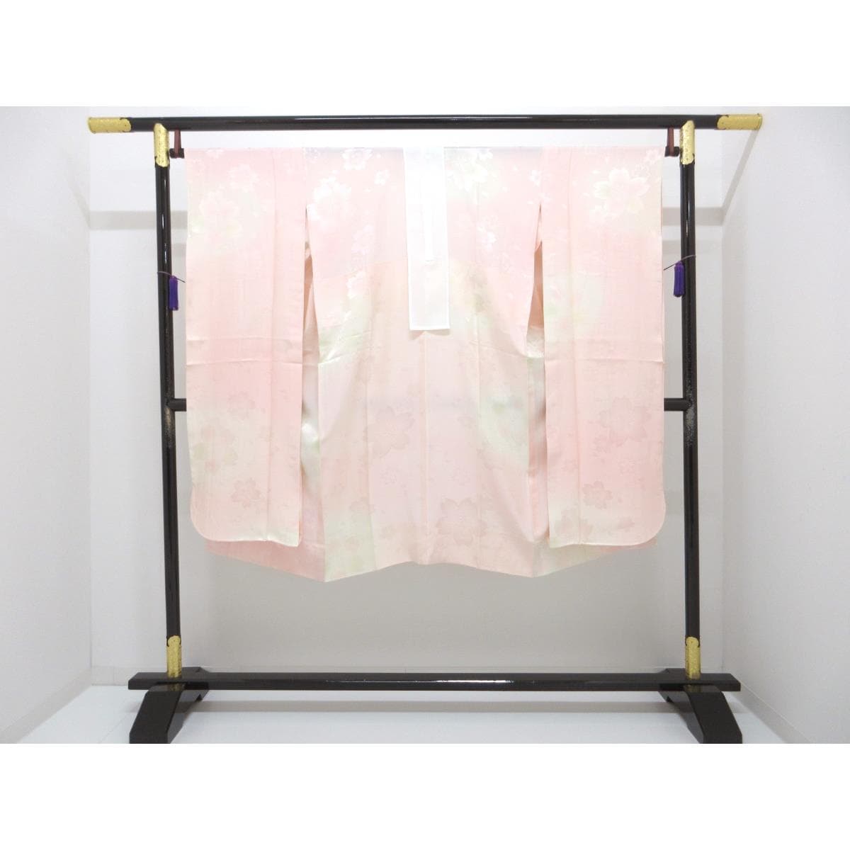 長襦袢　振袖　ボカシ染