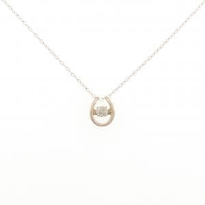 K18PG ダイヤモンド ネックレス 0.11CT