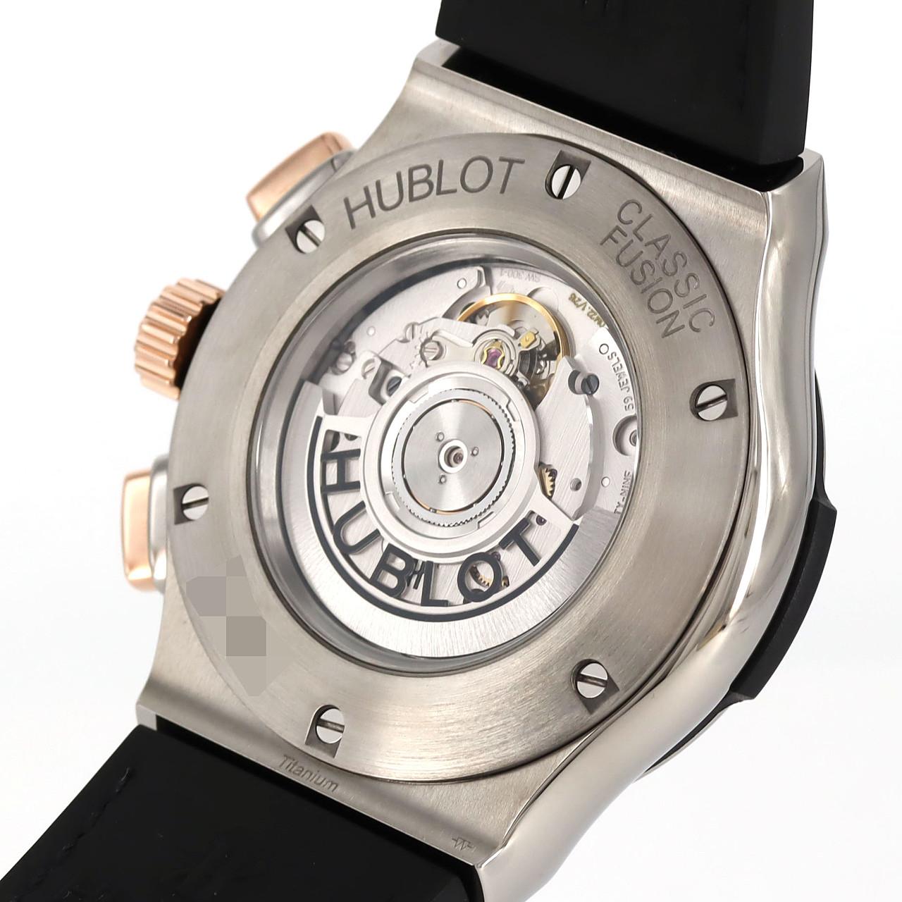 Hublot 經典FUSION計時碼錶 鈦金 王金 521.NO.1181.LR TIxPG自動上弦