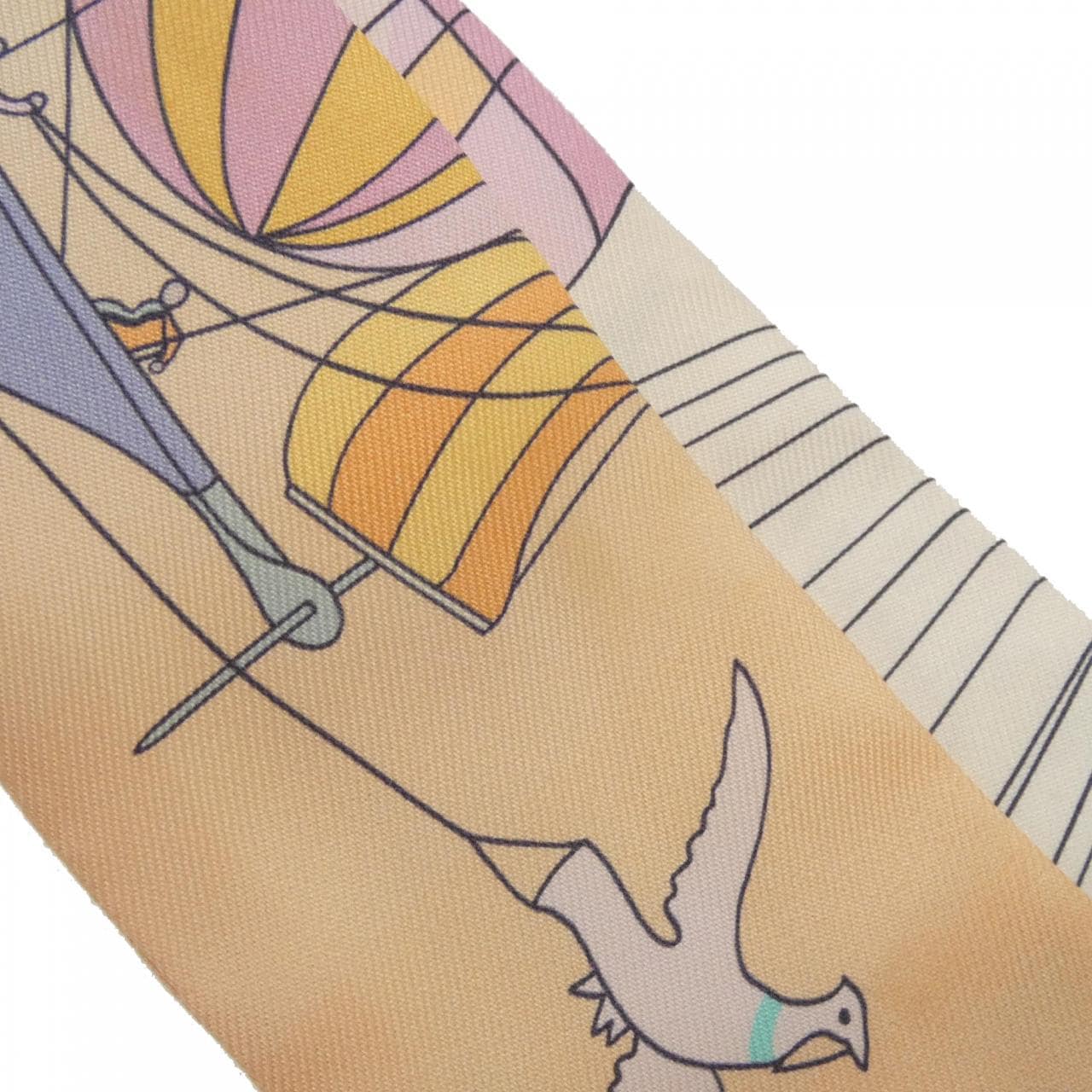 エルメス LES FOLIES DU CIEL ツイリー 061722S スカーフ