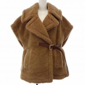 マックスマーラ Max Mara NEWABAVO テディベア ケープ