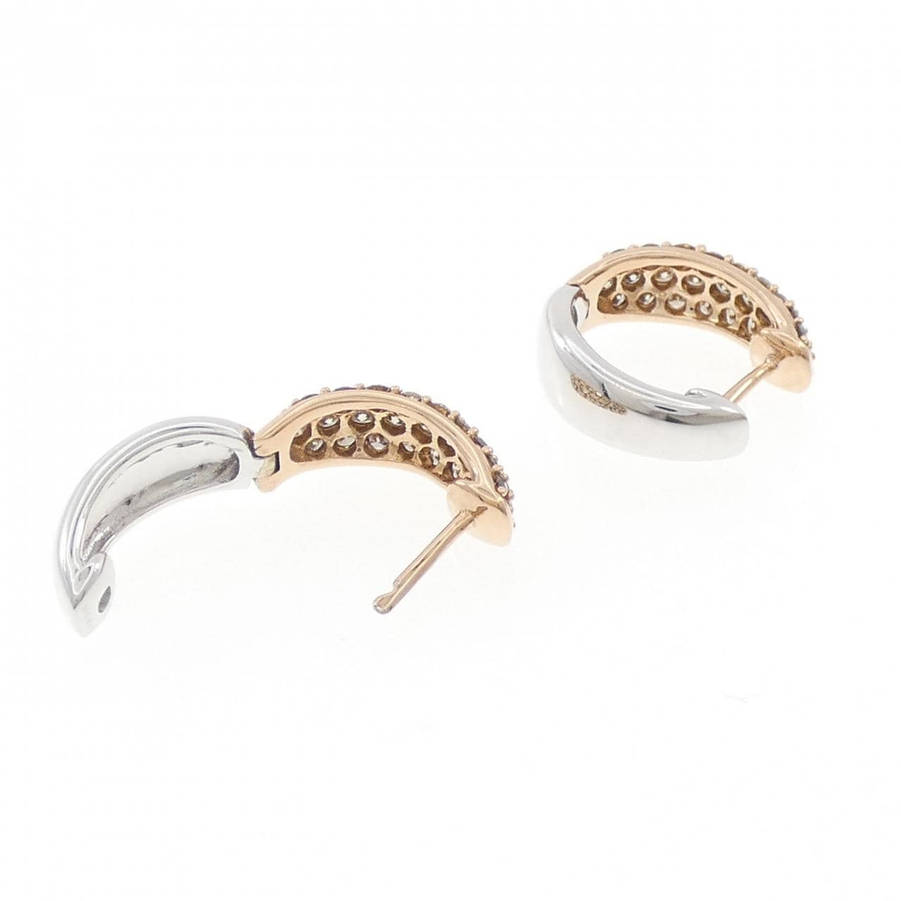 ジーエスティービー ダイヤモンド ピアス 0.90CT