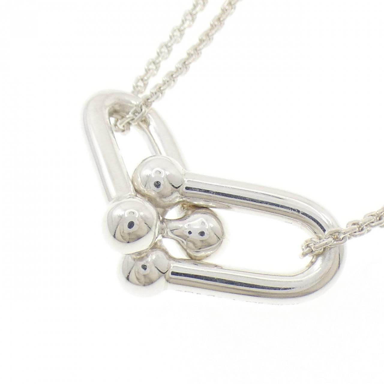 ティファニー ハードウェア ラージ ダブル リンク ネックレス