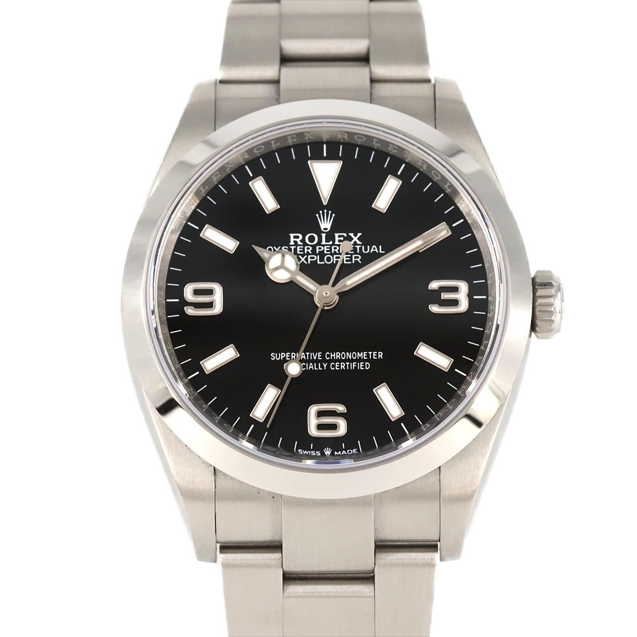 ロレックス エクスプローラーI 124270 SS 自動巻 ランダム番