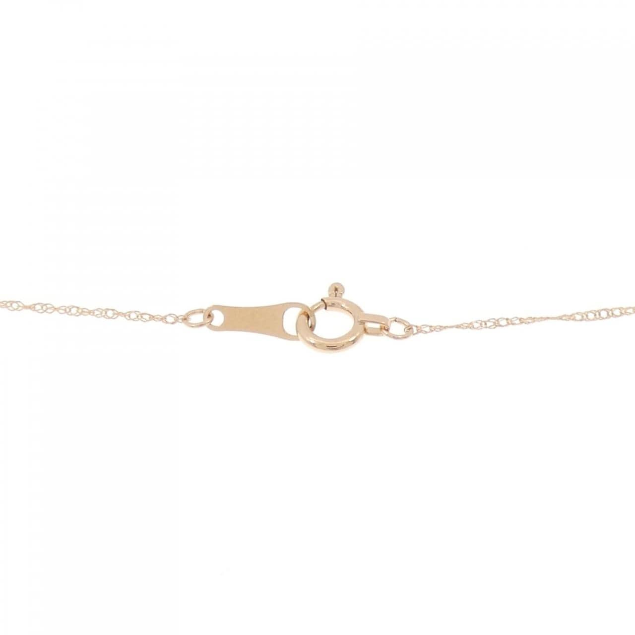 K18PG ダイヤモンド ネックレス 0.02CT