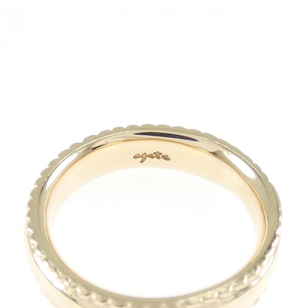 アガット K10YG  リング