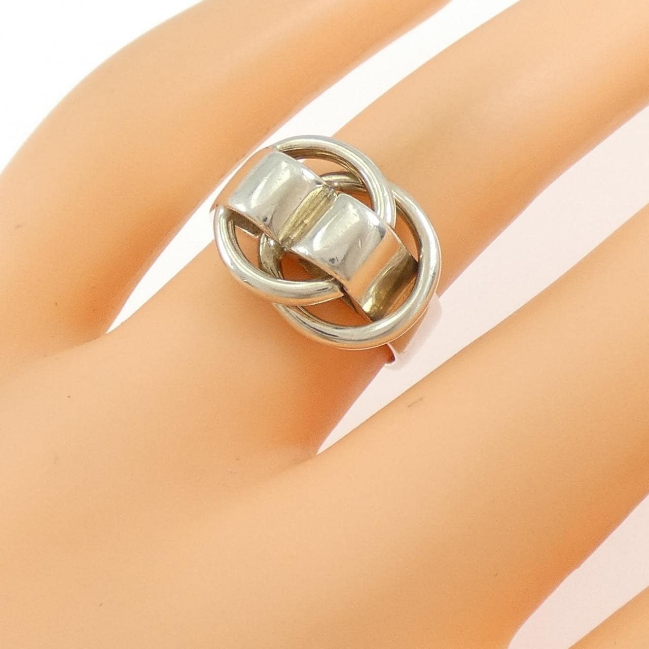 【ヴィンテージ】エルメス ドゥ ザ ノー リング