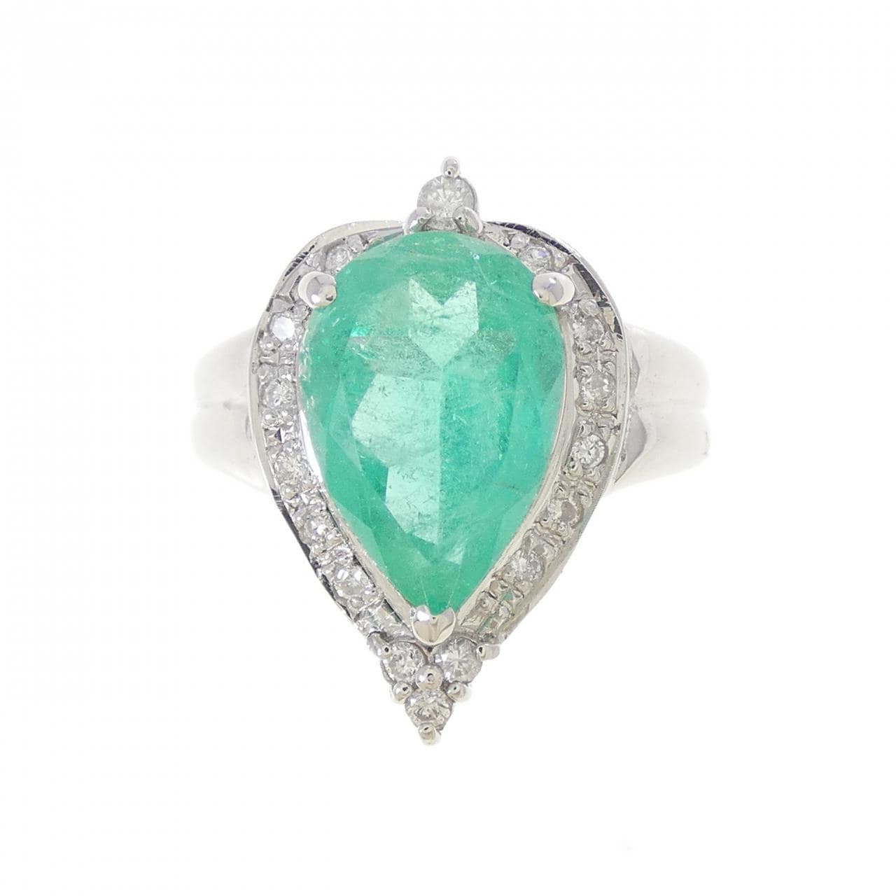 PT900 エメラルド リング 2.86CT