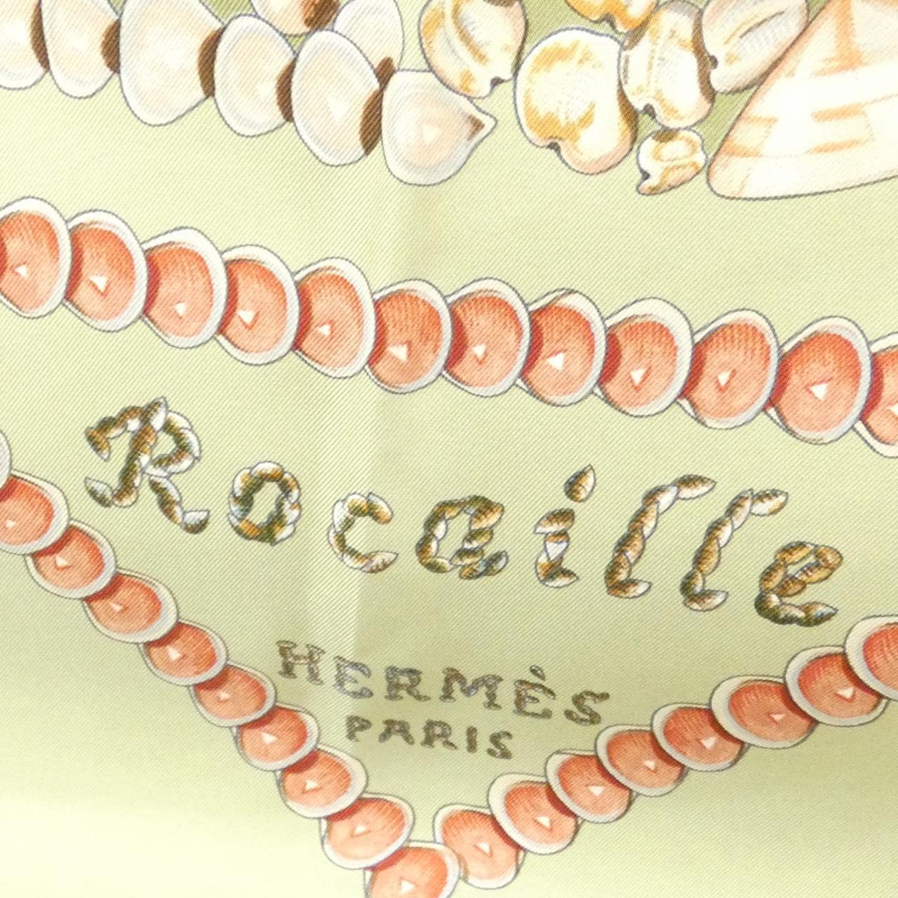 エルメス ROCAILLE カレ スカーフ