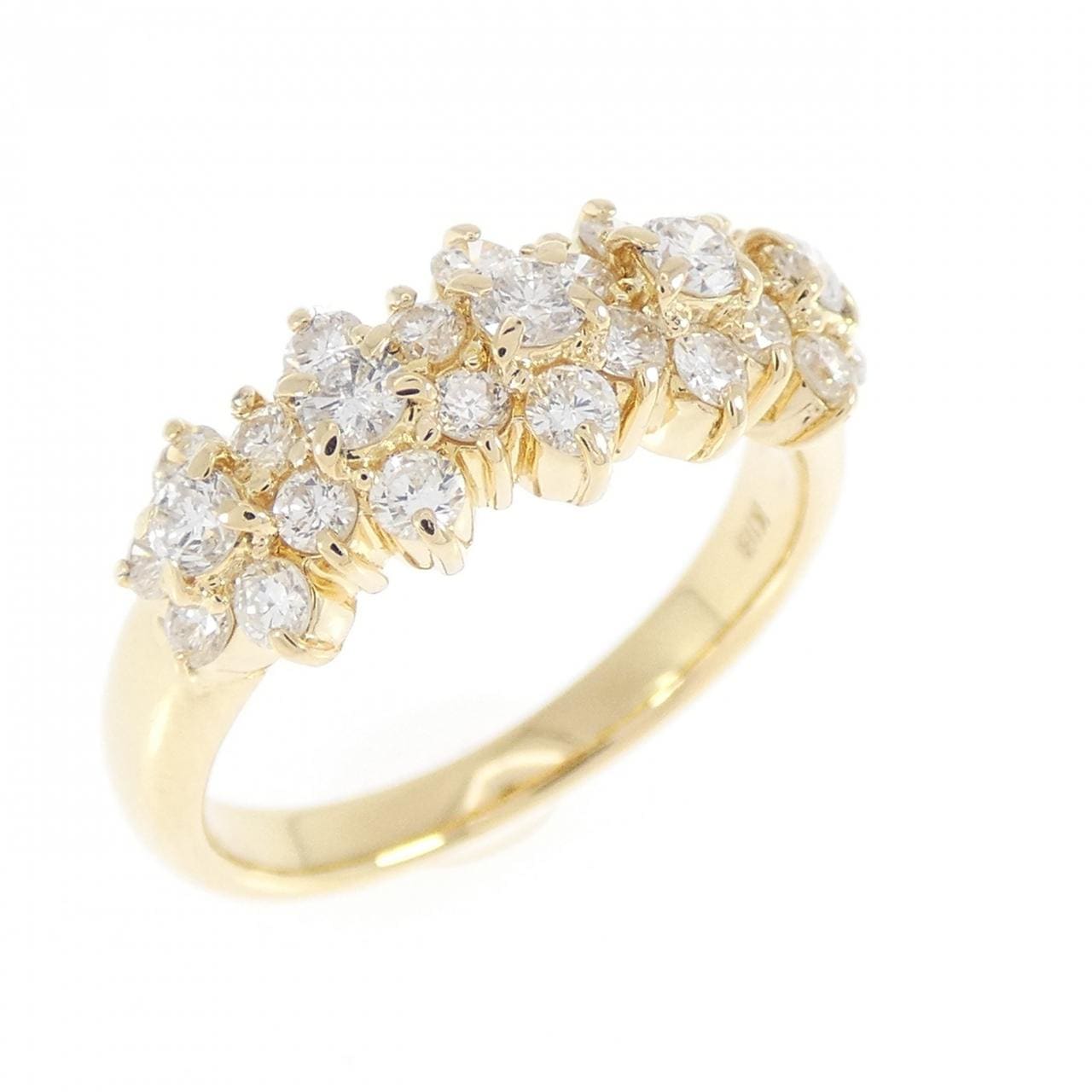 K18YG ダイヤモンド リング 0.73CT