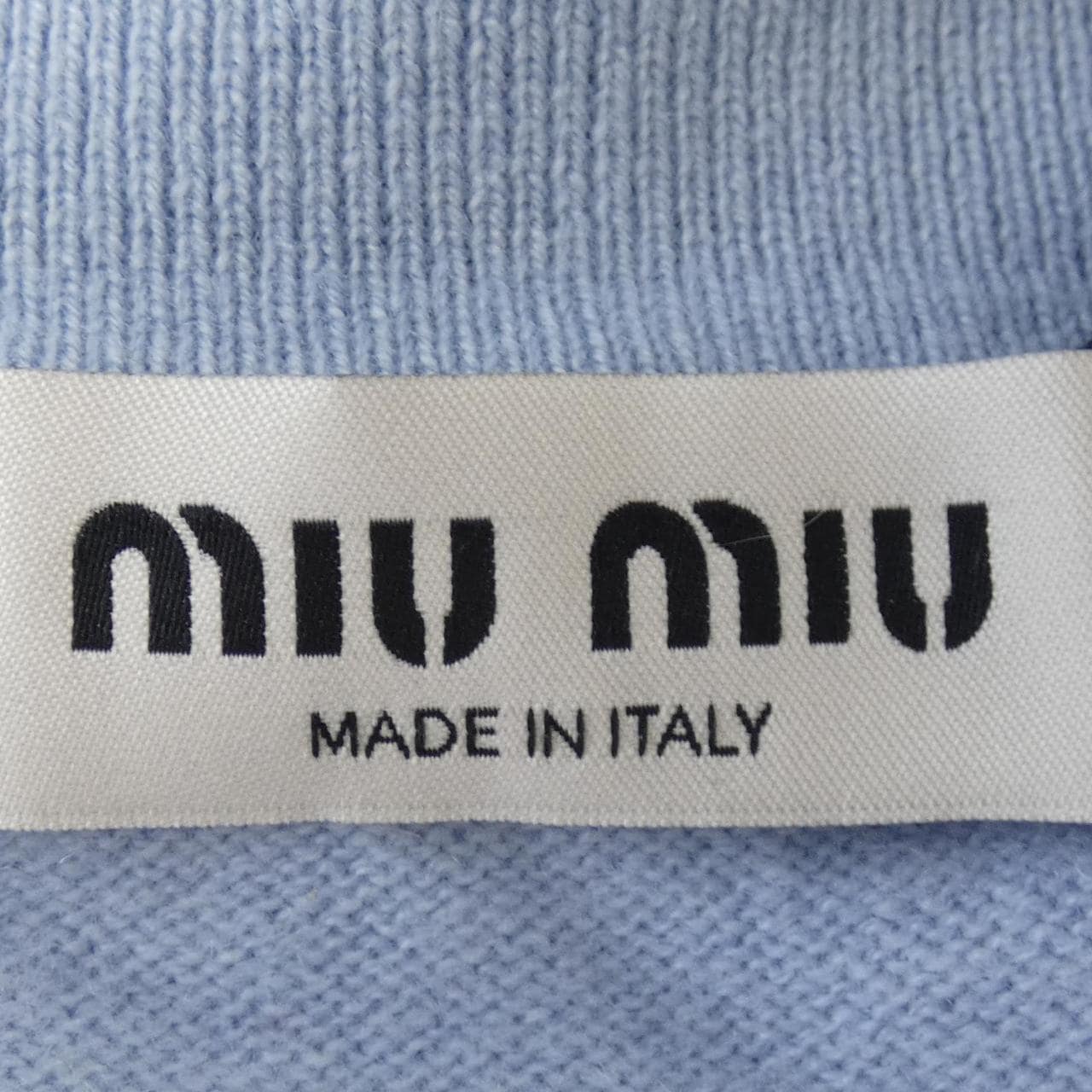 ミュウミュウ MIU MIU MIU MIUロゴ MMF890 S000 13S1 カーディガン