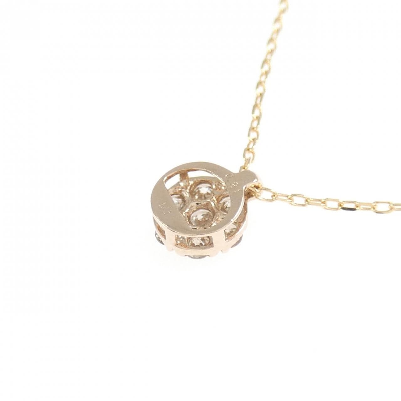K10PG ダイヤモンド ネックレス 0.21CT