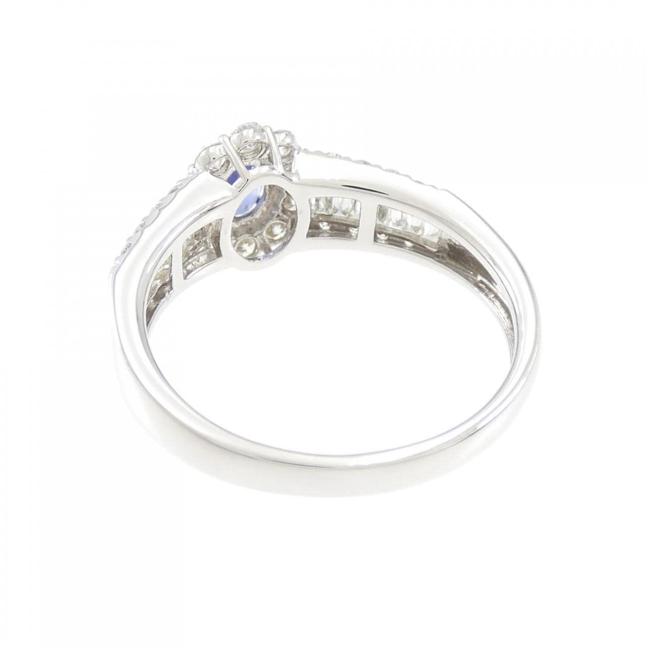 [BRAND NEW] PT Sapphire Ring 0.44CT