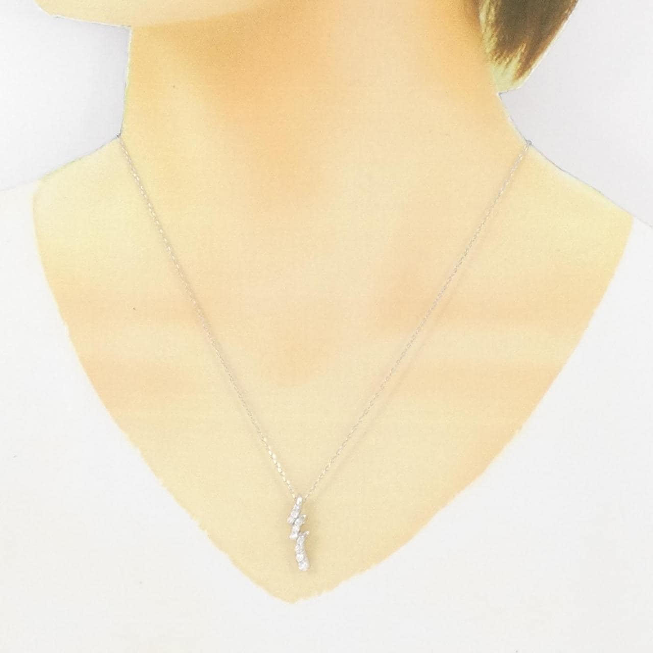 PT ダイヤモンド ネックレス 0.30CT