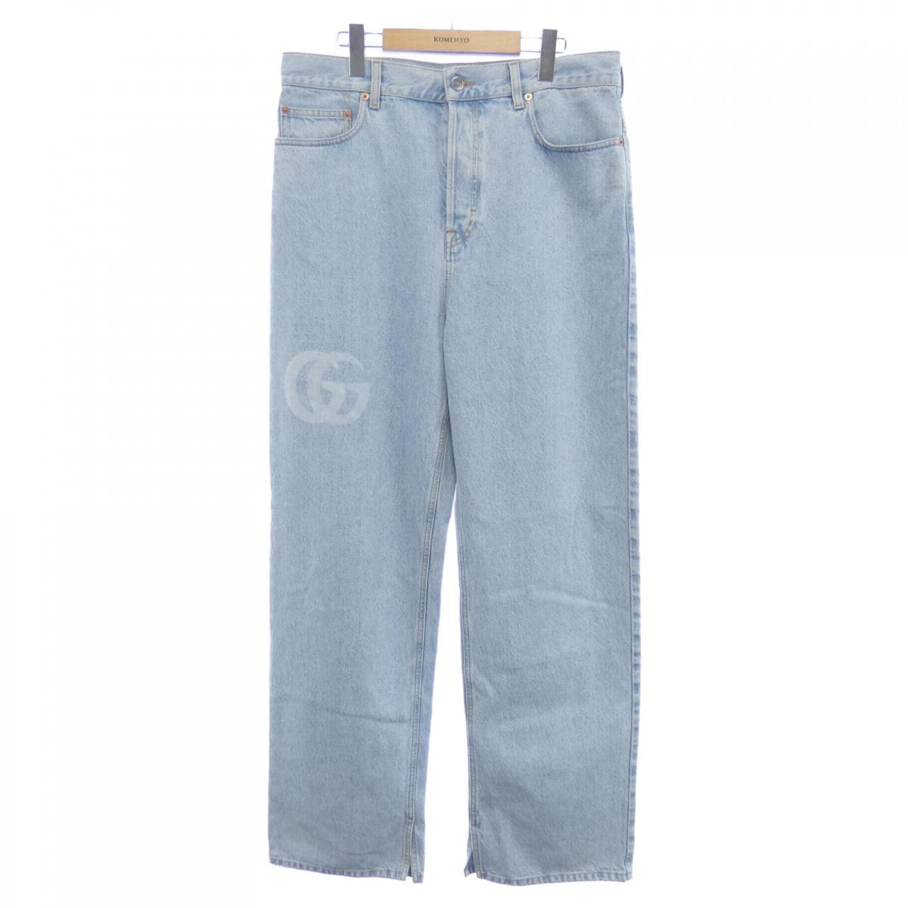 グッチ GUCCI レーザー デニム パンツ 815629 XDC6X ジーンズ