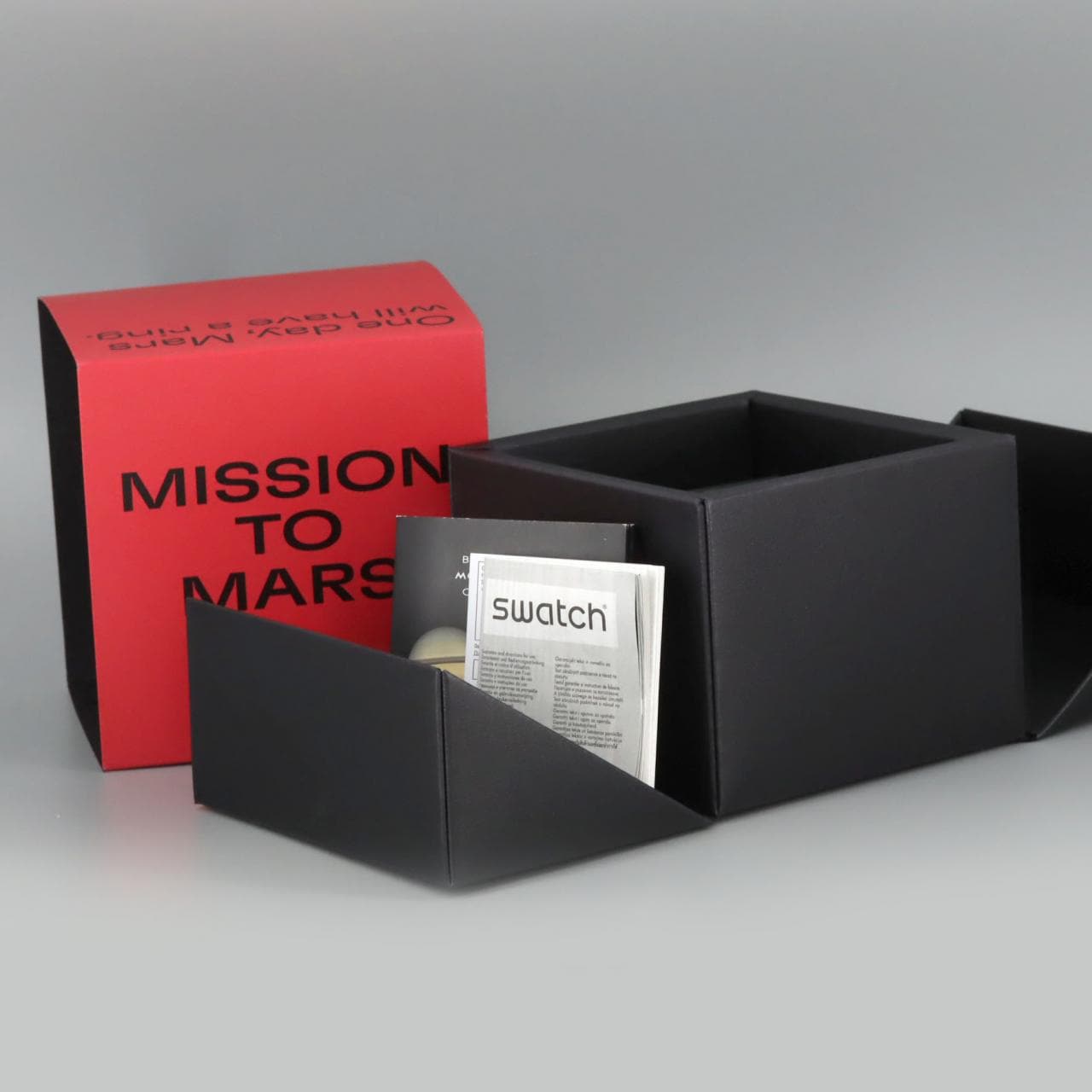 スウォッチ スウォッチxオメガ･ミッショントゥマーズ SO33R100 バイオセラミック クォーツ