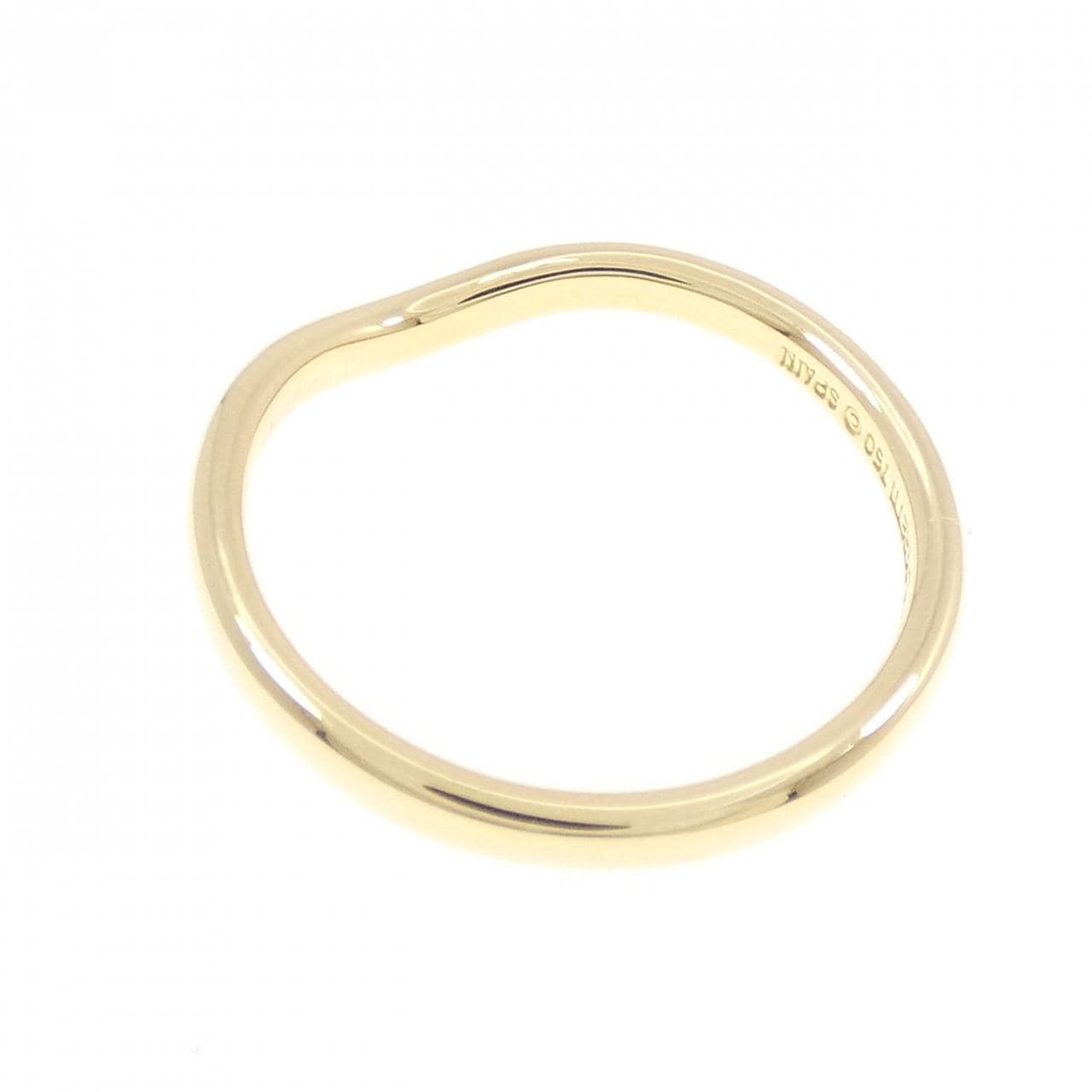 ティファニー カーブド リング