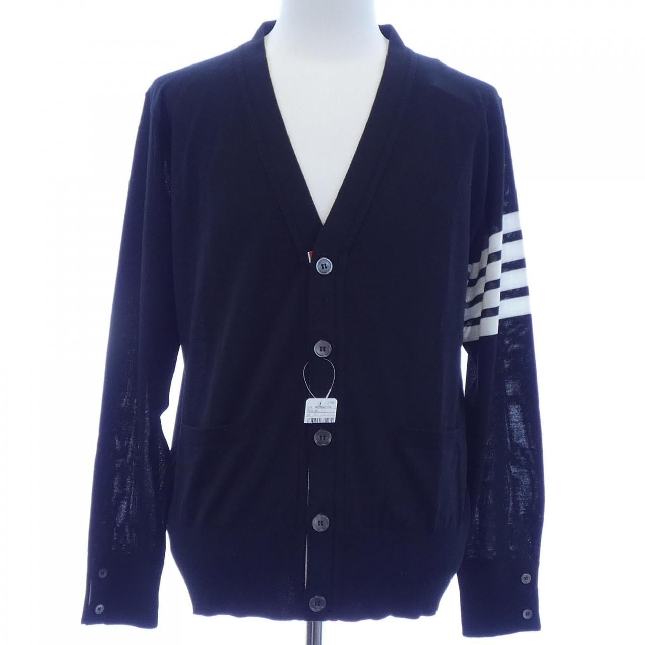 トムブラウン THOM BROWNE メリノウール 4BAR クラシック カーディガン MKC002A カーディガン