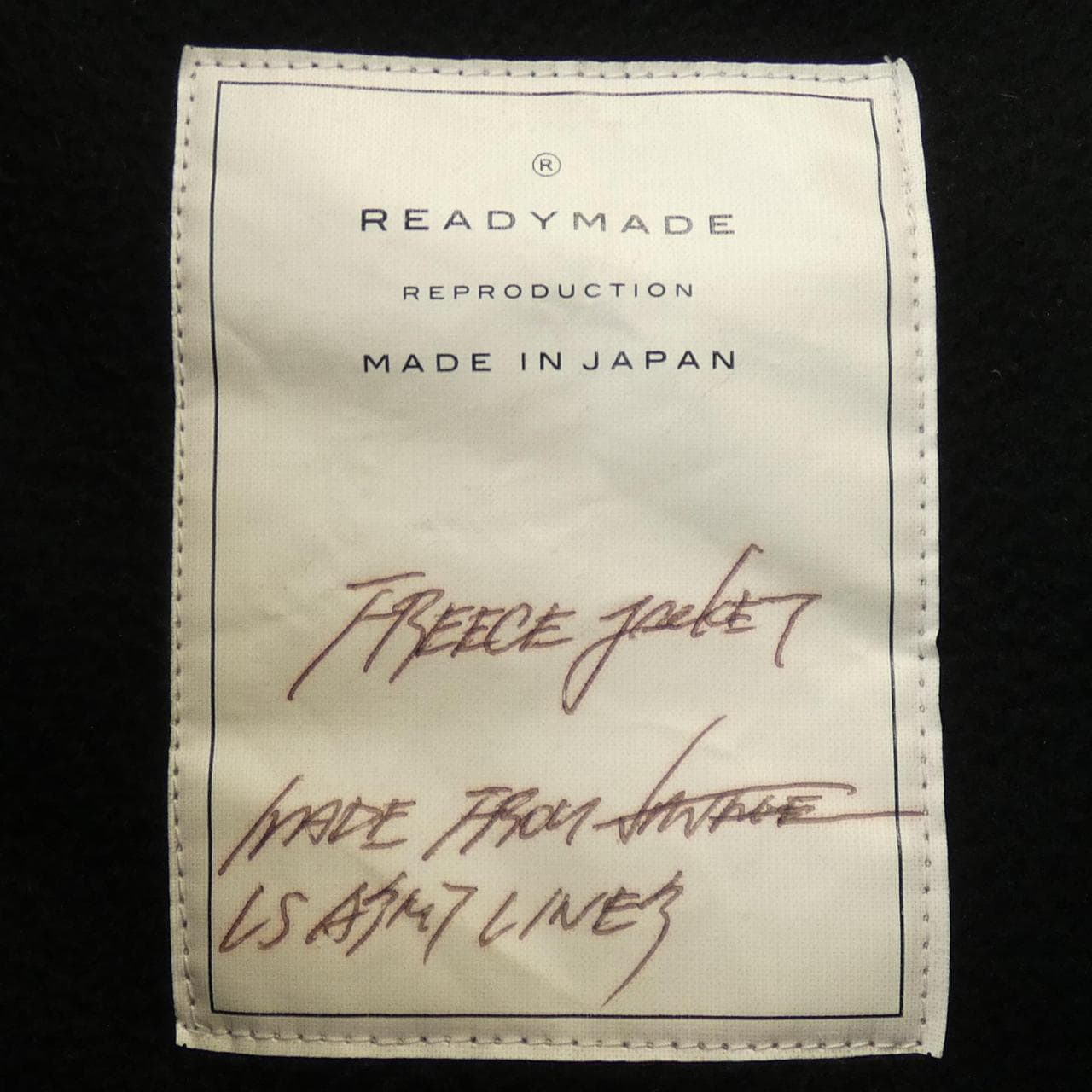 レディメイド READY MADE ジャケット