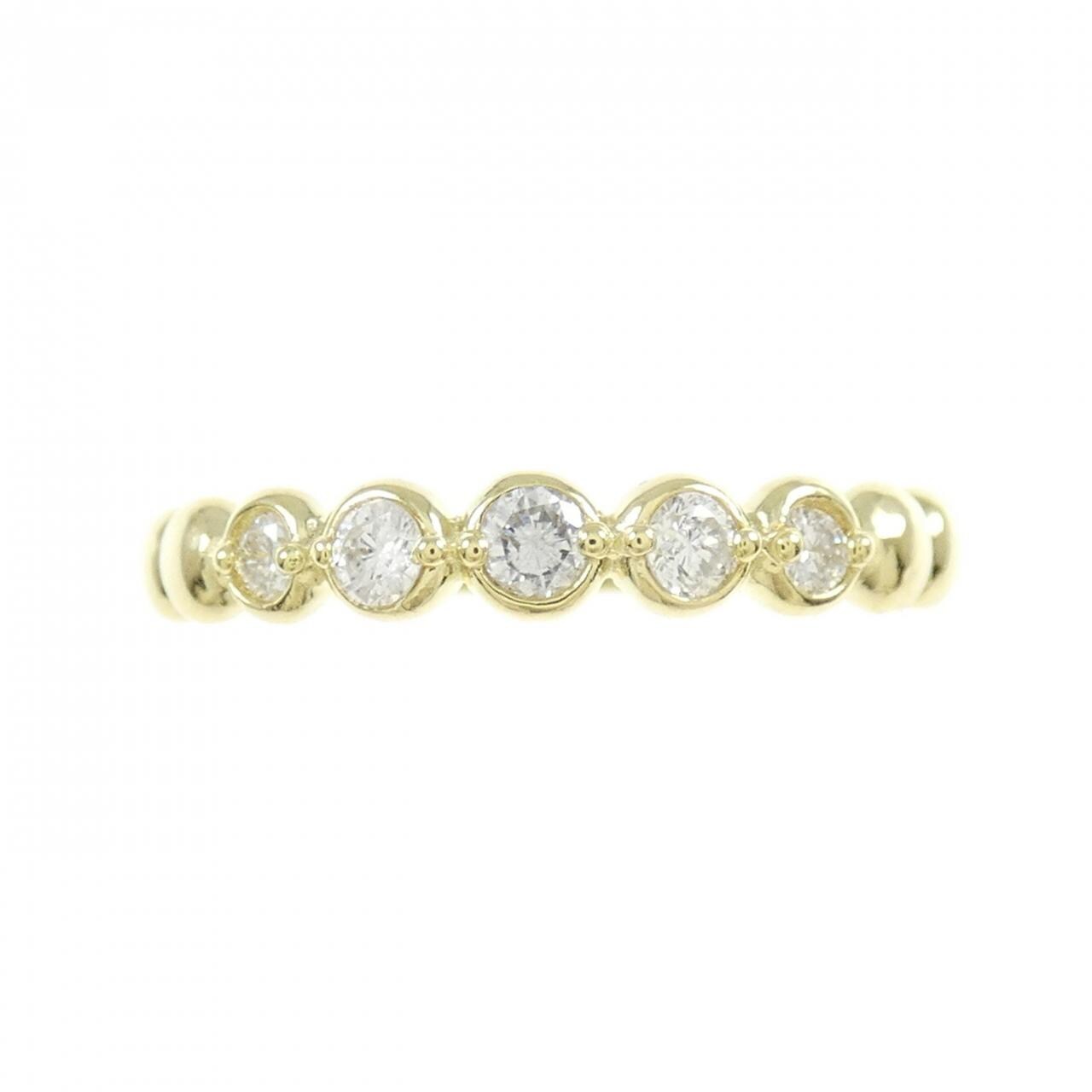 K18YG ダイヤモンド リング 0.2CT