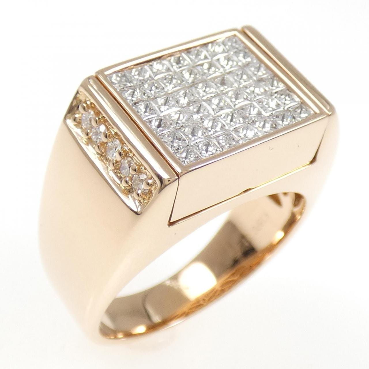 K18PG ダイヤモンド リング 1.25CT
