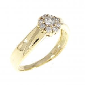 K18YG ダイヤモンド リング 0.20CT