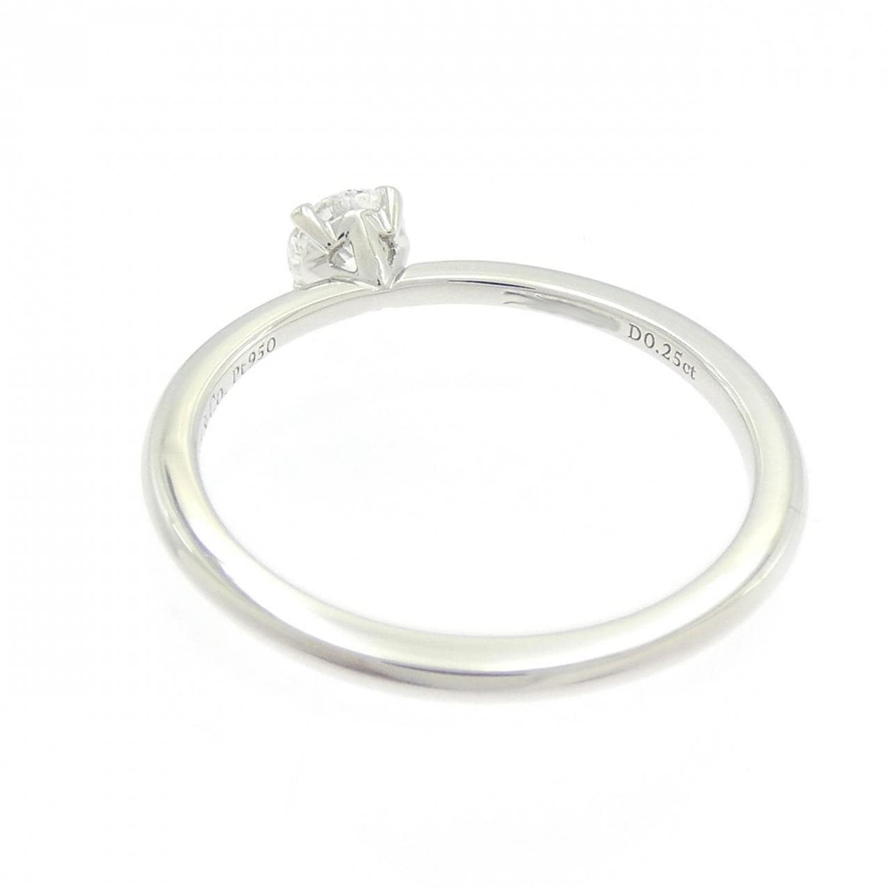 ティファニー トゥルー リング 0.25CT