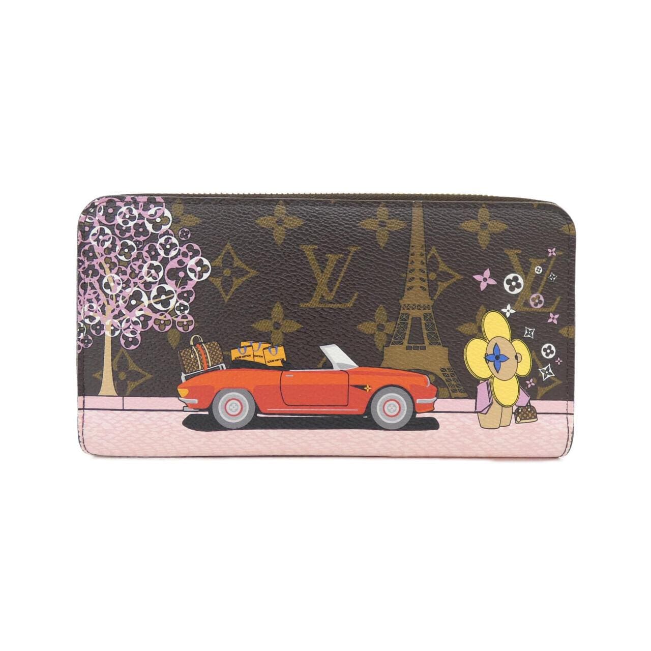 ルイヴィトン モノグラム ホリデイ(ヴィヴィエンヌ) ジッピー ウォレット M68487 財布