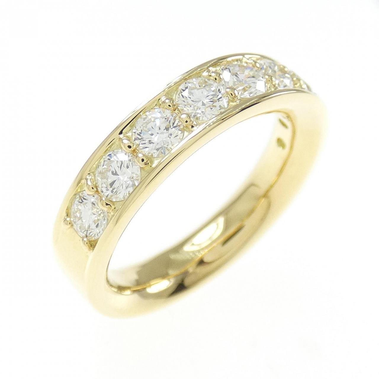 [BRAND NEW] K18YG Diamond Ring 1.005CT F VS1-SI1 EXT-VG