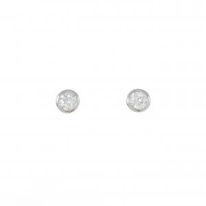 【リメイク】PT/ST ダイヤモンド ピアス 0.202CT 0.209CT E SI2 Good