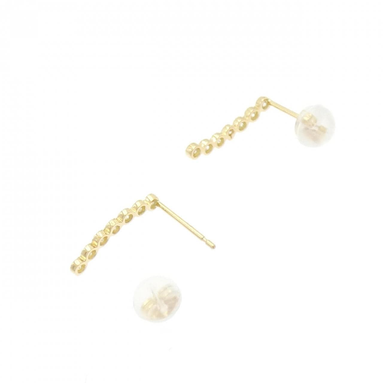 【リメイク】K18YG ダイヤモンド ピアス 0.20CT
