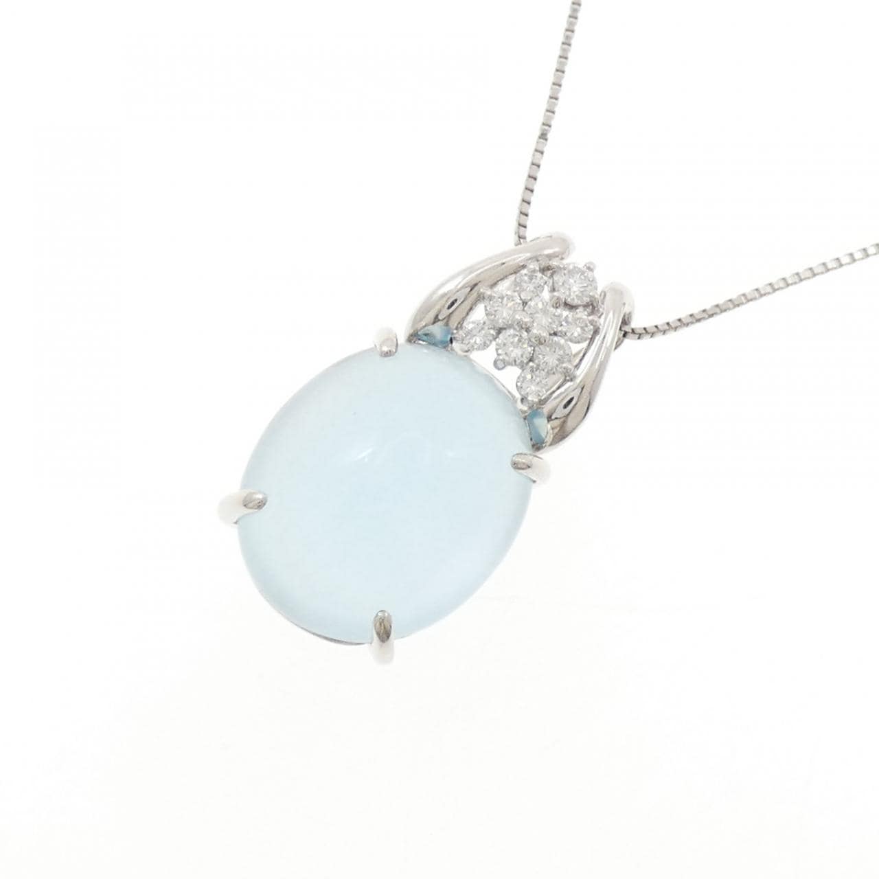 PT900/PT850 アクアマリン ネックレス 16.95CT