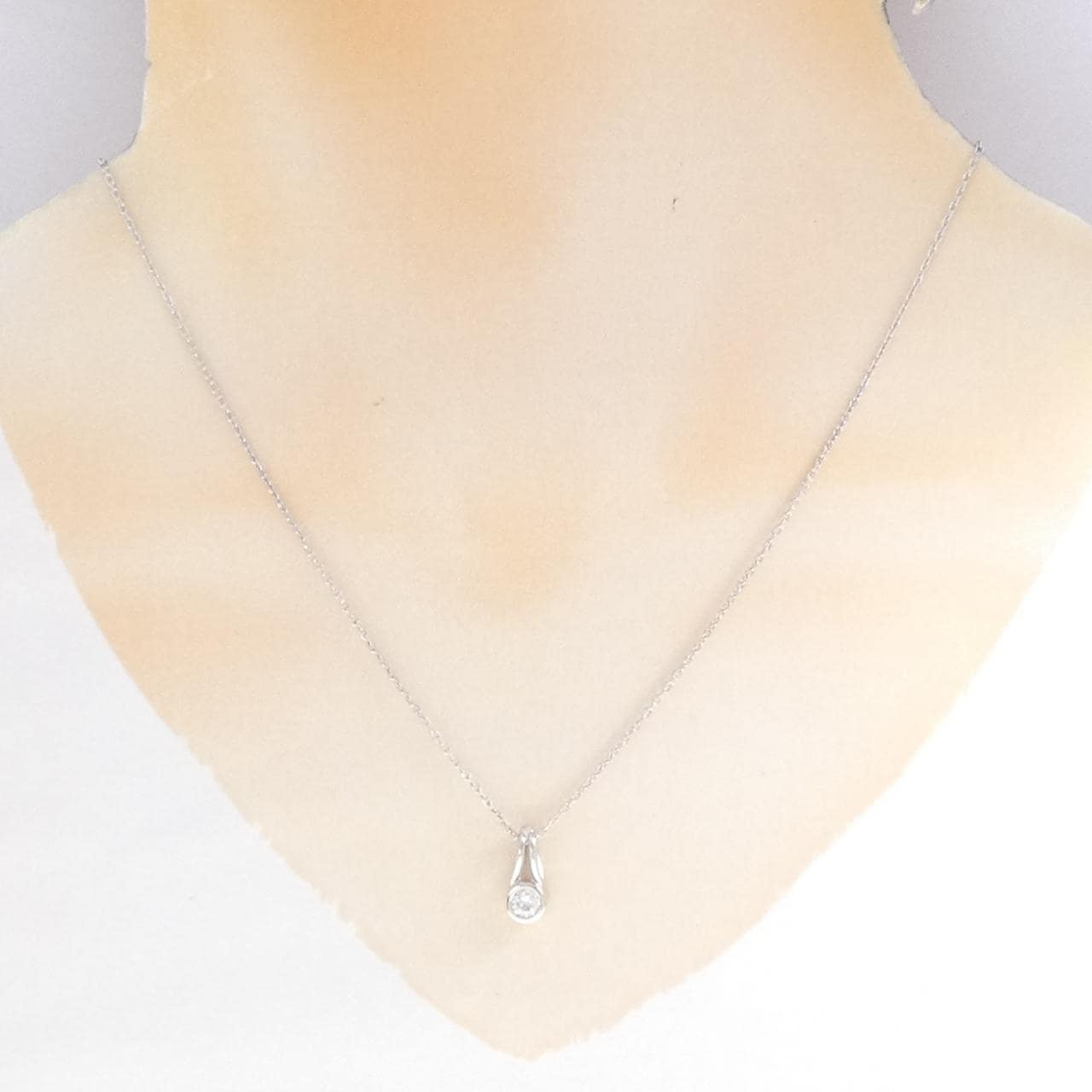 PT/PT850 ダイヤモンド ネックレス 0.24CT