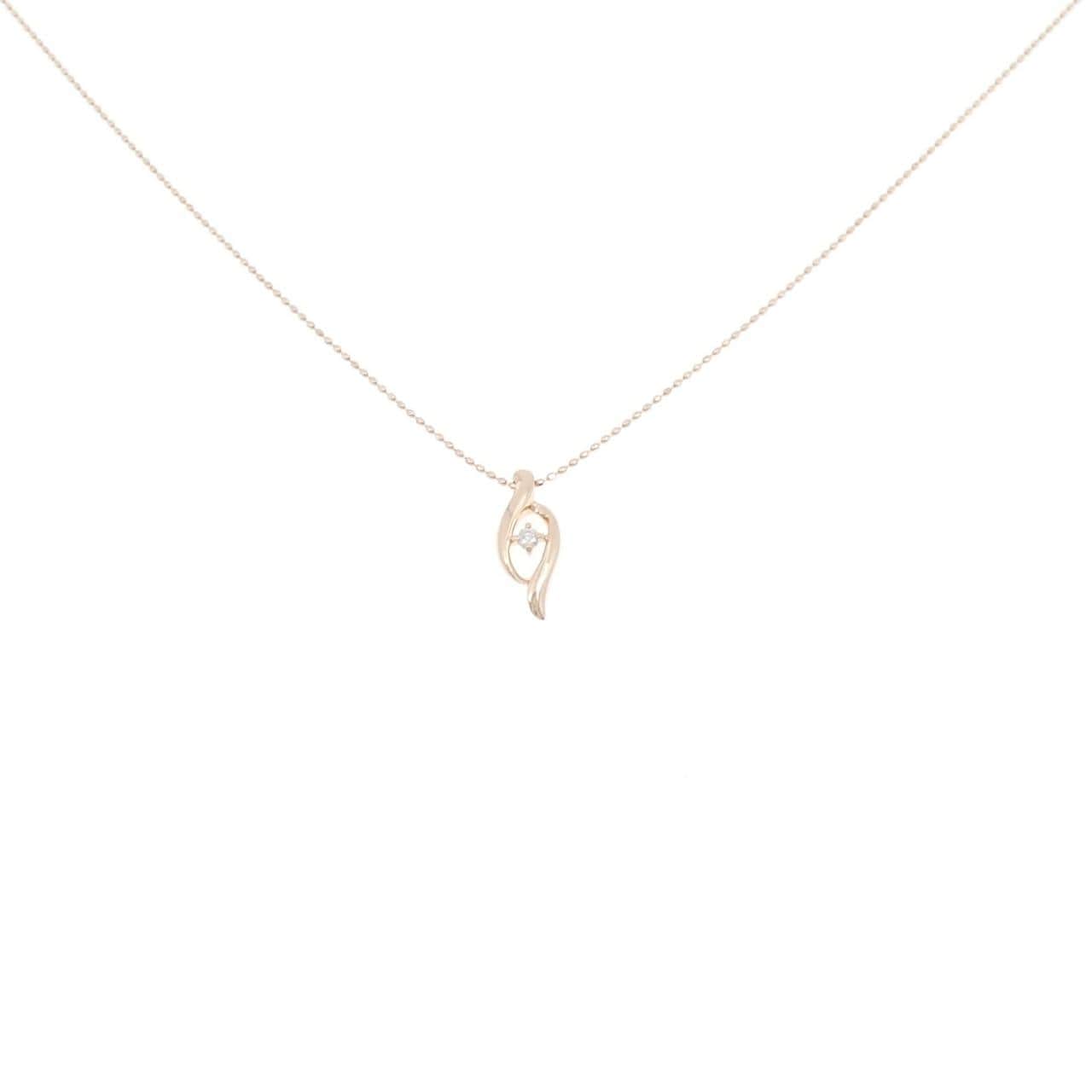 K10PG ダイヤモンド ネックレス