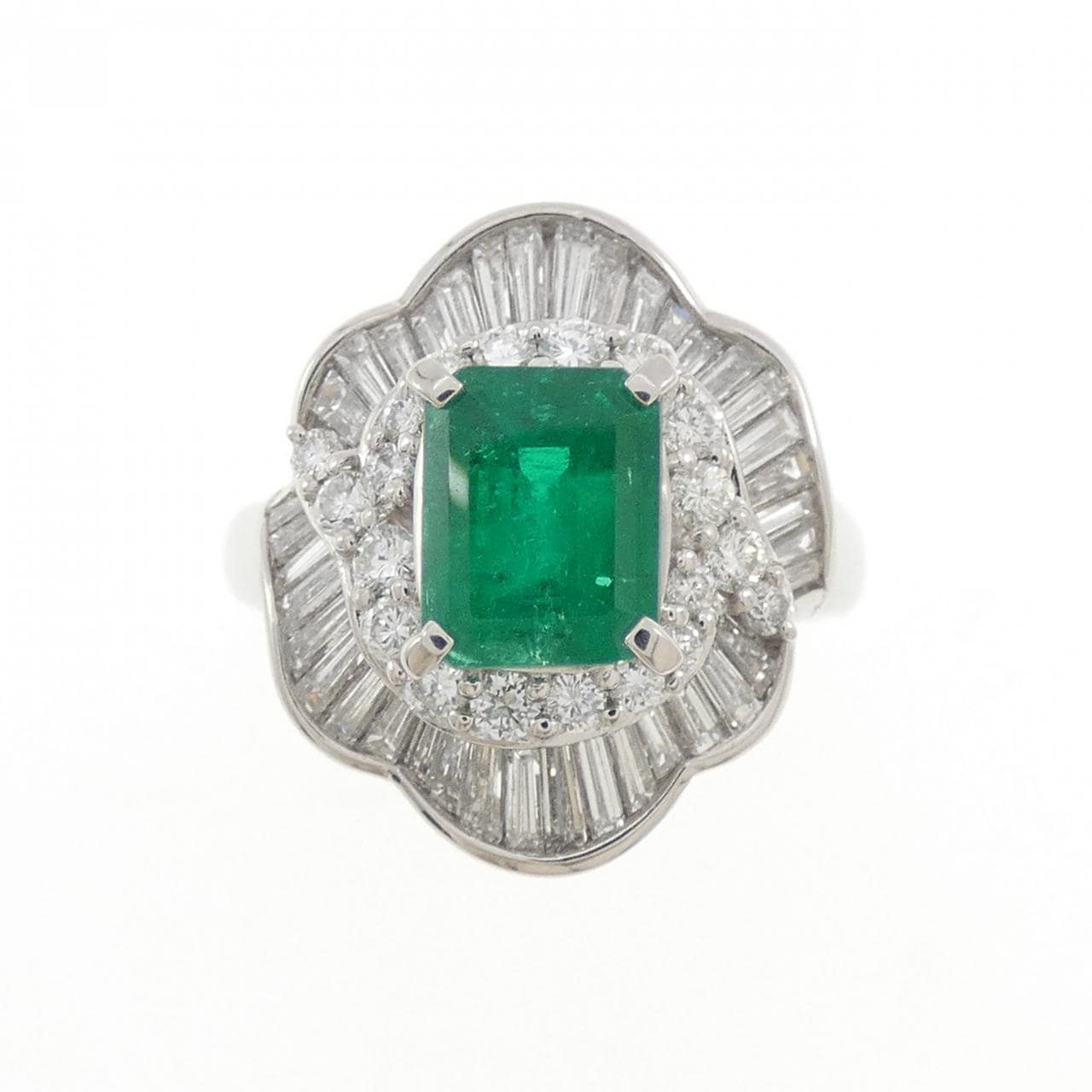 PT900 エメラルド リング 1.496CT コロンビア産