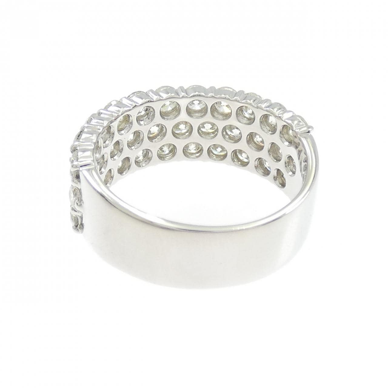 PT900 パヴェ ダイヤモンド リング 2.00CT