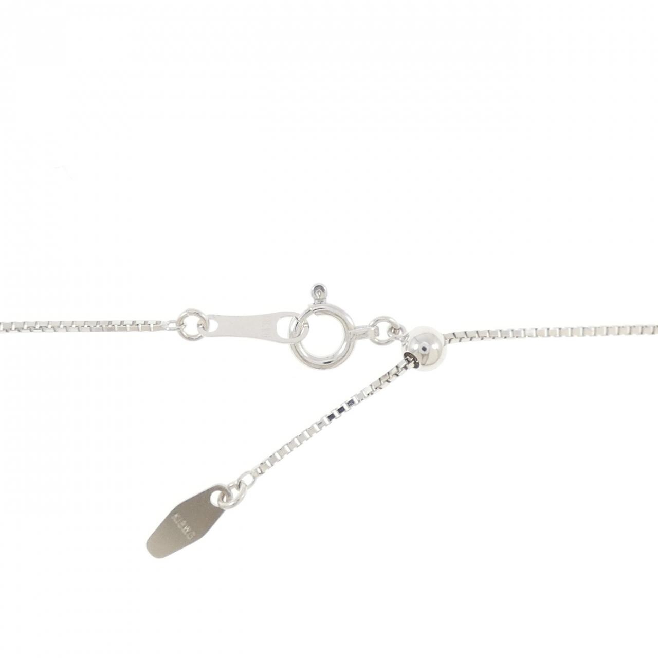 K18WG タンザナイト ネックレス 0.60CT