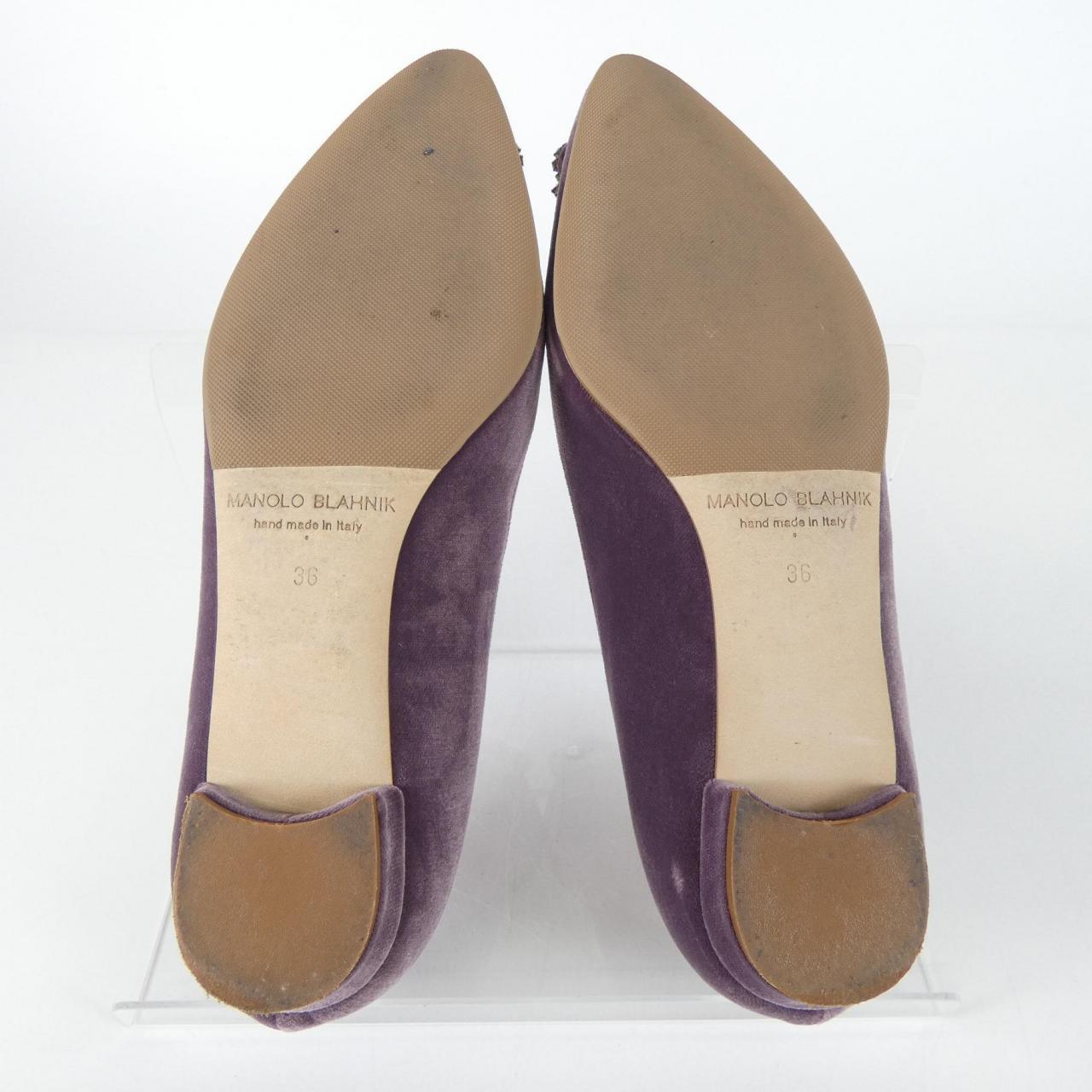 マノロブラニク MANOLO BLAHNIK フラットシューズ